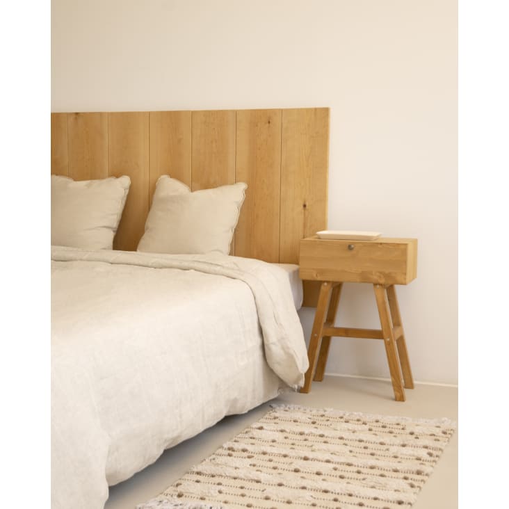 Canapé de madera tapizada color cambrian 200x200 MORFEO LUXE