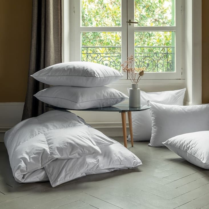 Couette Duvet & Plumes 220x240 cm NATURA OLYMPE LITERIE
