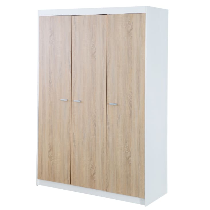Kleiderschrank Sonoma Eiche Weiss