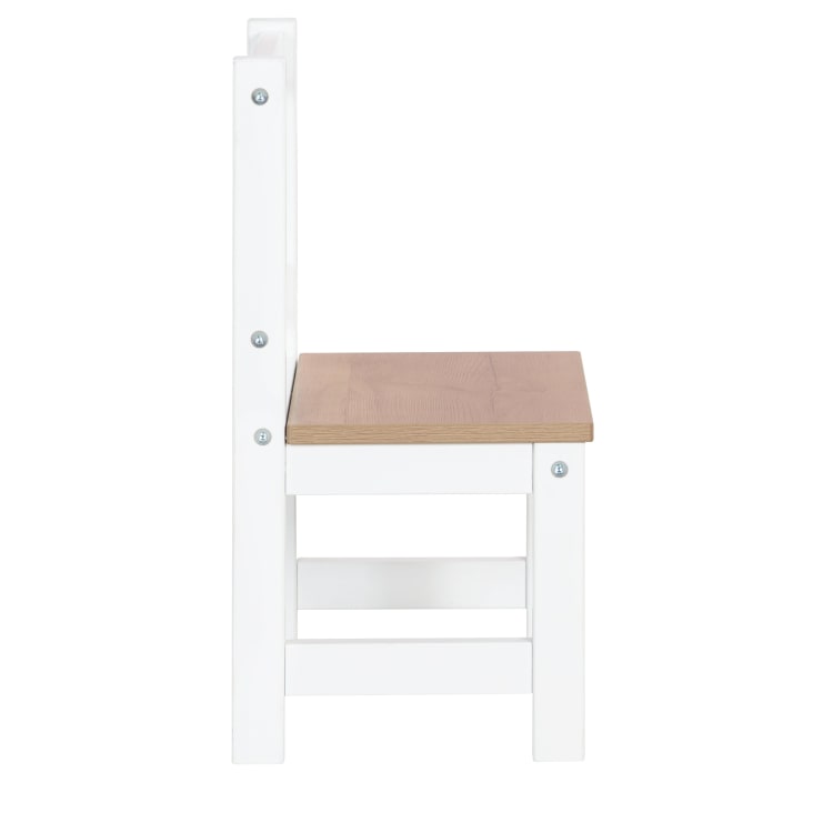 Set Tavolo E 2 Sedie Per Bambini Kesper - Bianco, Materiale Legno, 55x55x45 Cm - Foto 10