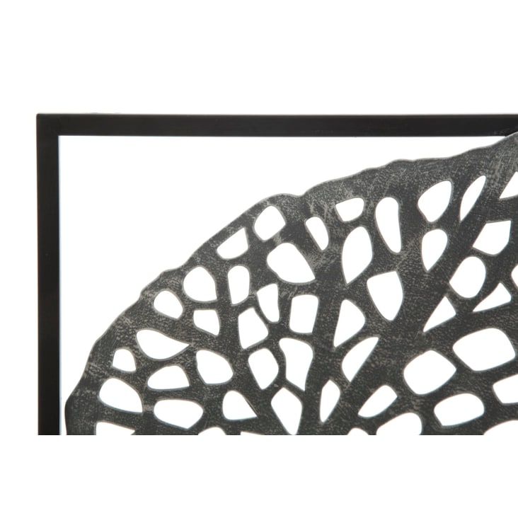 Pannello decorativo tridimensionale a forma di fiore in ferro multicolor -  Arrediorg