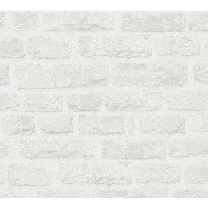 Steintapete, weiß und grau, 10,05 m x 0,53 m NATURAL LIVING | Maisons du  Monde