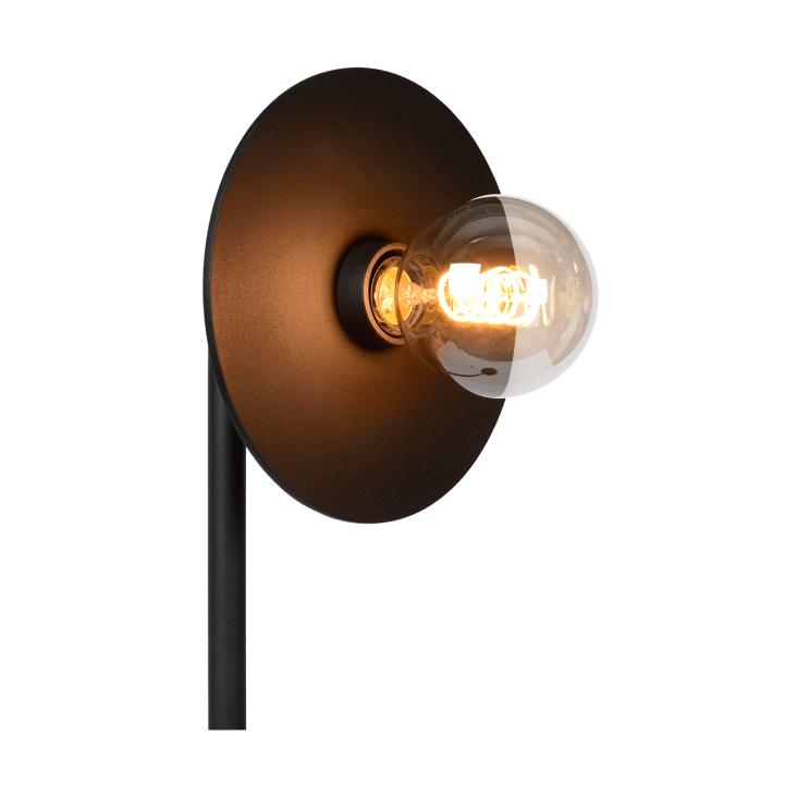 Stehlampe aus Metall, schwarz, 155cm Jacob
