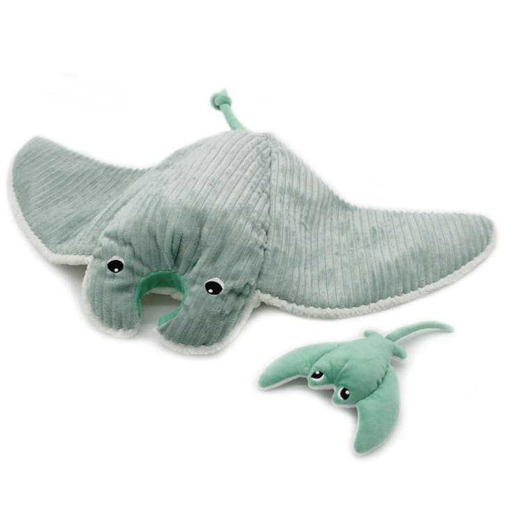 Peluche Baleine Gravillou maman et son Bébé bleu - Les Ptipotos – Deglingos