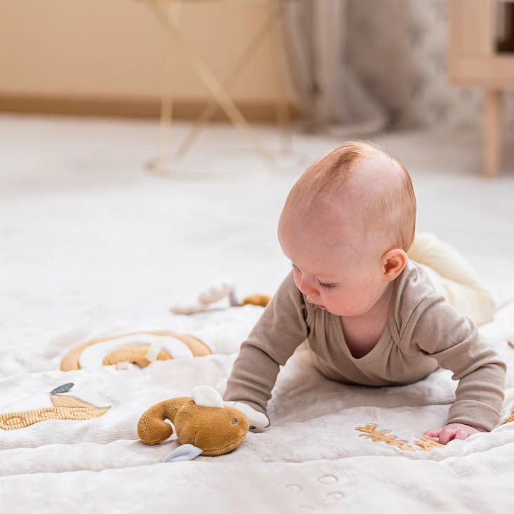 Tapis de jeu pour bébé, tapis de bébé, tapis de jeu, tapis de jouet  rembourré, tapis