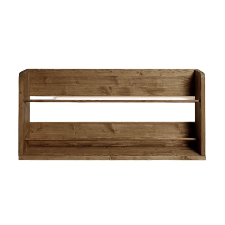 Bcherregal Holz Wand