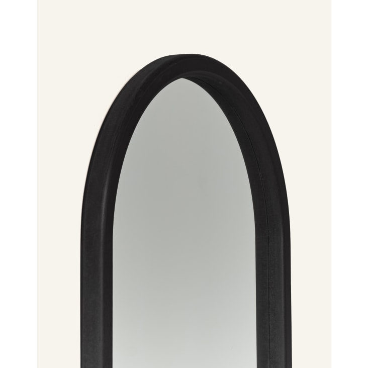 Espejo negro de longitud completa, espejo de marco negro, espejo  rectangular negro, espejo negro con marco negro, espejo grande inclinado o  colgante
