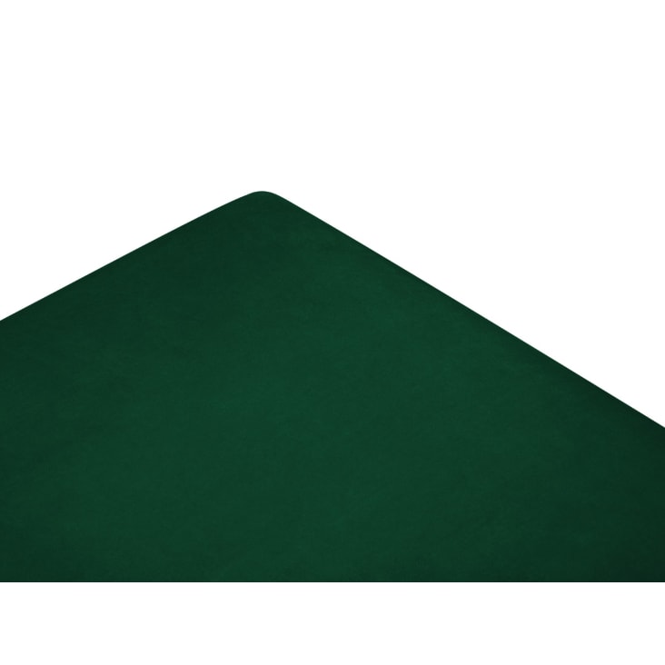 Pouf Contenitore Made in Italy in Velluto Verde modello VULGANO