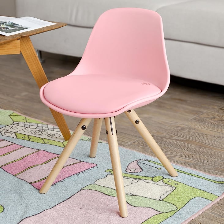 PETITE&MARS Sitzbezug und Tablett für Kinderstuhl Gusto Sugar Pink -  Kinderhochstühle