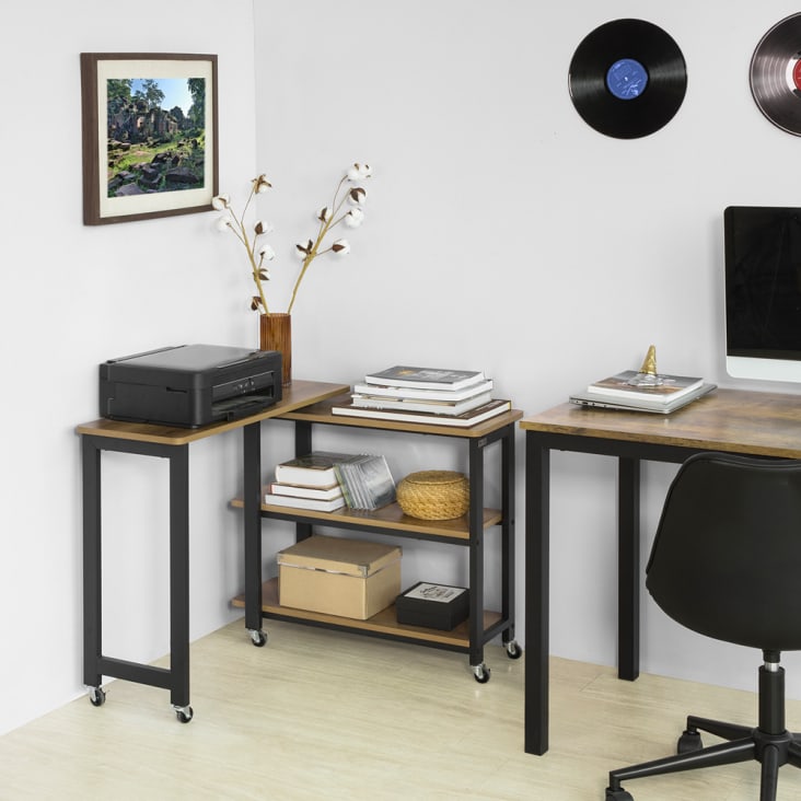 Mesa Auxiliar Negra Y Transparente De 37.4 X 21.7 X 15.7 Pulgadas, Vidrio Templado, Mesa De Centro De Vidrio Templado Con Patas De Melamina De 2 Capas, Mesa Auxiliar Moderna Y