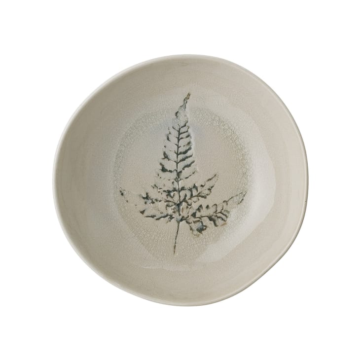 Bloomingville Bea assiette creuse naturel - set de 6 pièces 21xH6 cm - LIVING AND CO