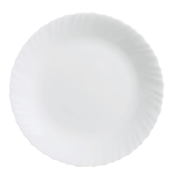 Assiette blanche 25 cm-Feston