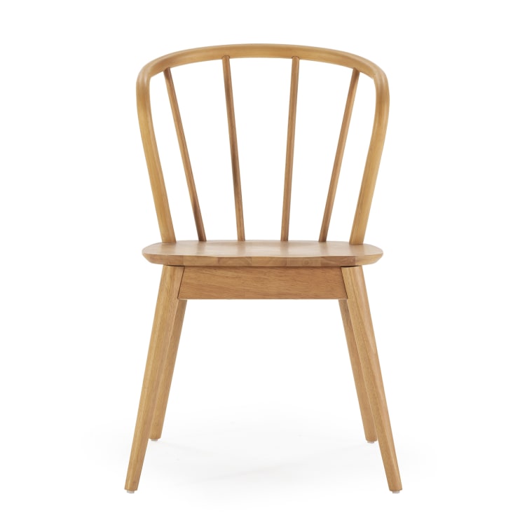 Pack 2 chaises en bois coleur chêne-BRISA cropped-3