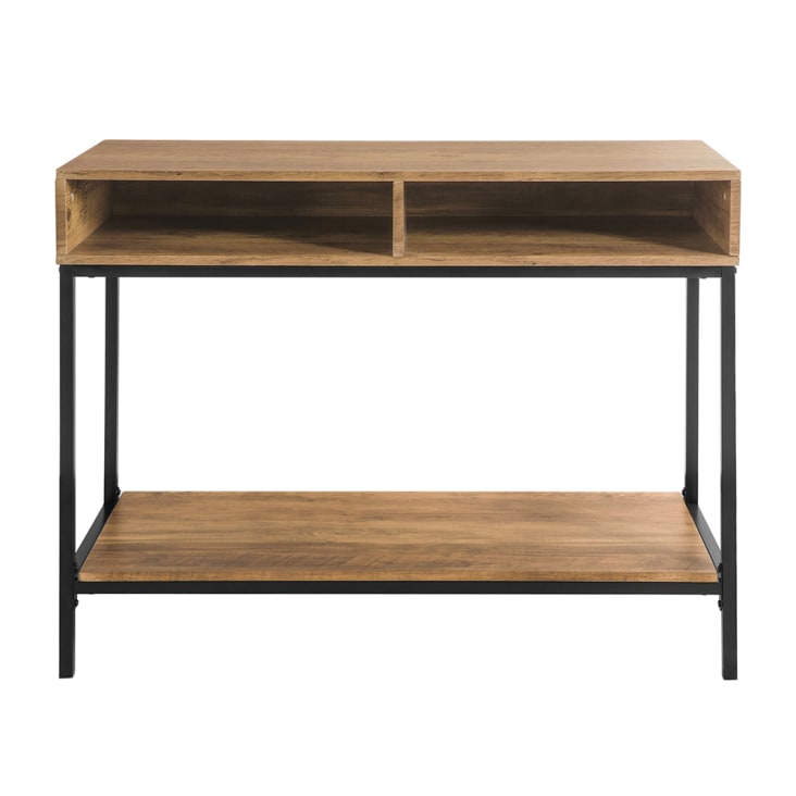 VidaXL Tavolo Consolle 90x35x76 cm in Legno Massello d'Acacia | Leroy