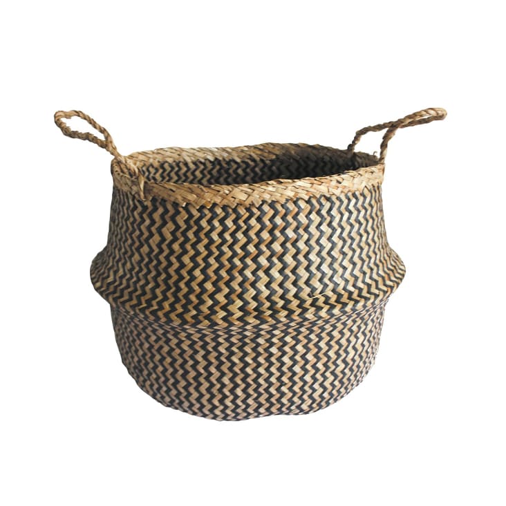 Cestini Portaoggetti In Alga Marina – Set Da 4 – Naturali Con Manici - 2