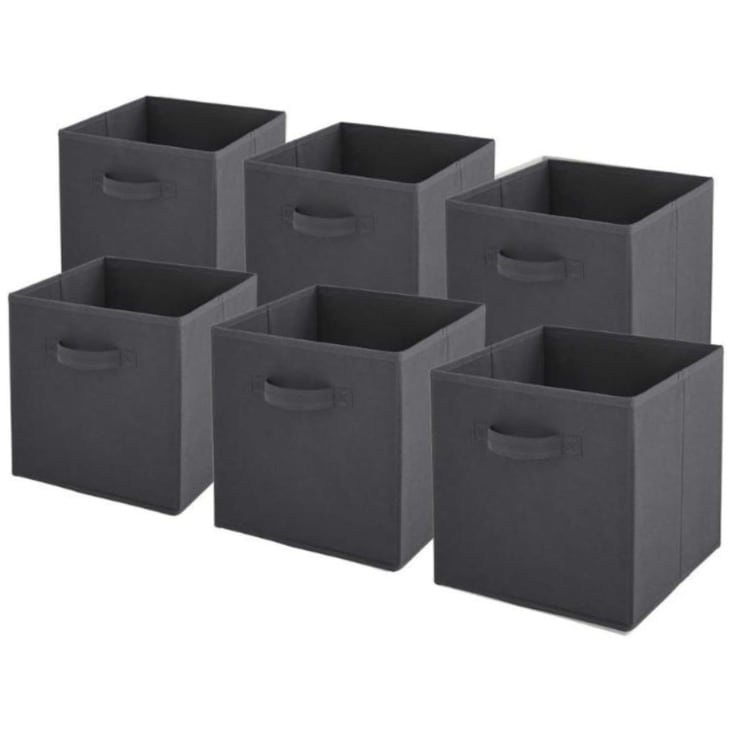 Casafield Set Di 6 Contenitori Portaoggetti Pieghevoli A Cubo In H 1040774