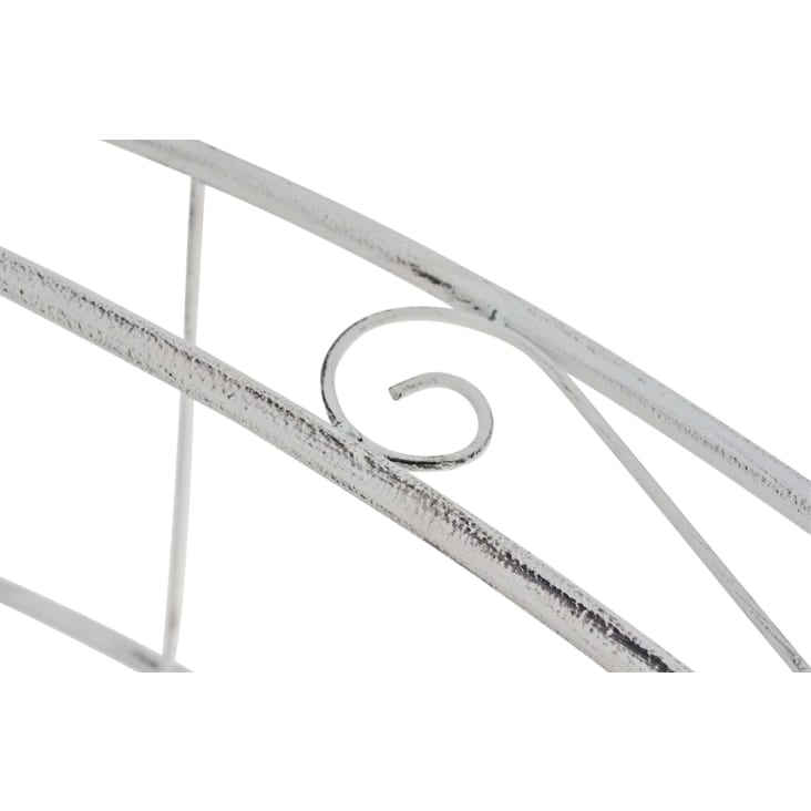 Arco Per Piante Rampicanti In Metallo - Struttura In Ferro Anticato 180x50x250 Cm Per Giardino - Foto 7