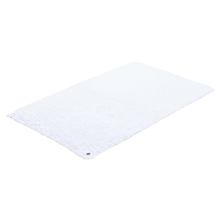 Tappeto da bagno in cotone fatto a mano - bianco 60x100 cm COTTON DESIGN