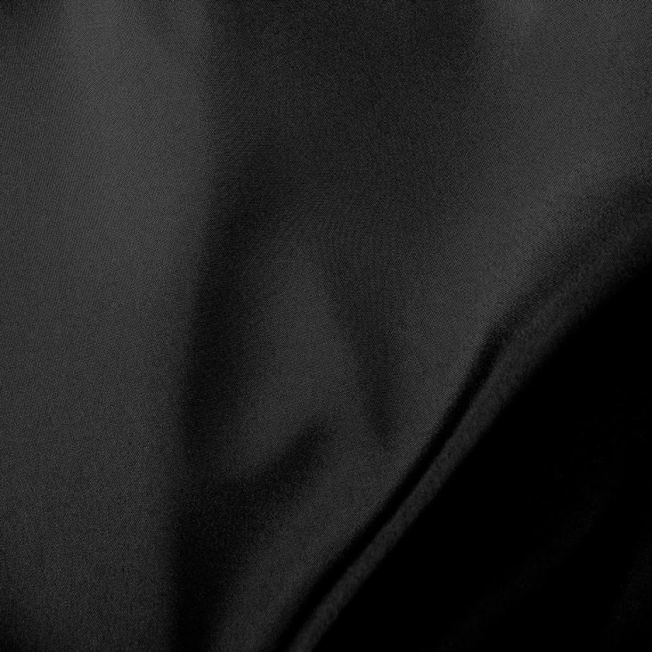 Rideau Thermique et Occultant Noir Coloris Noir Taille 140x240cm