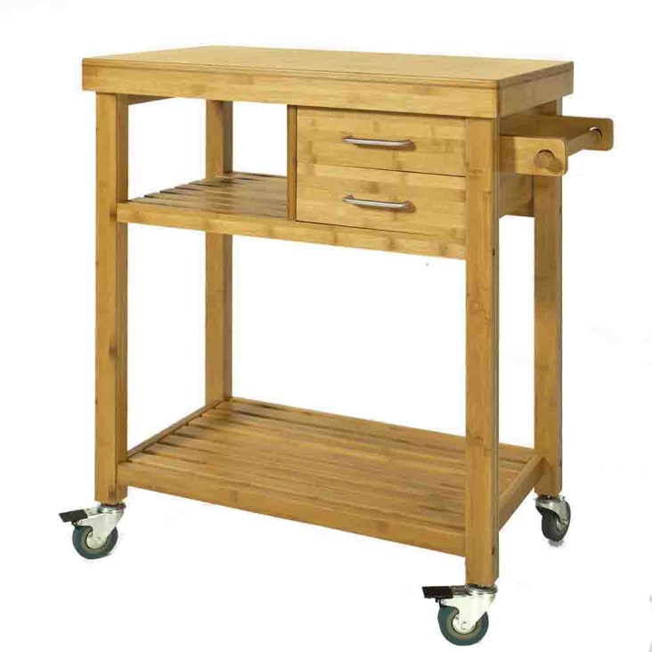 Credenza con ruote naturale in mdf Maisons du Monde