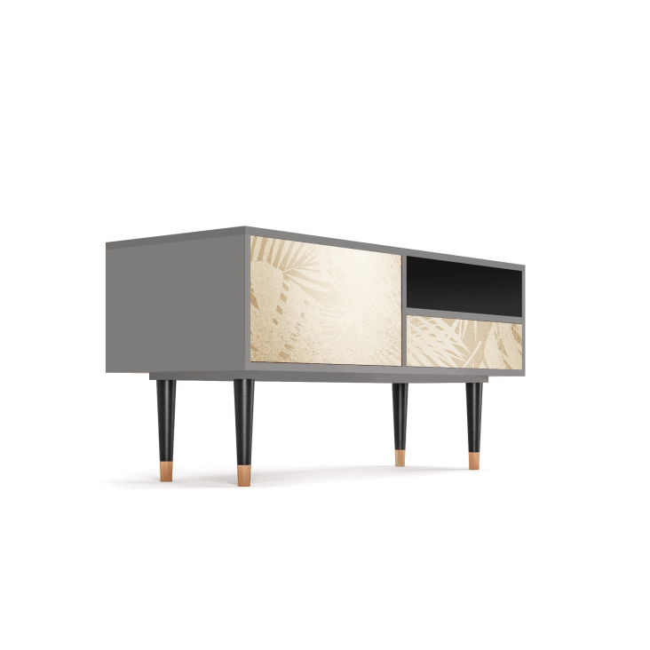 Mueble de TV arena 1 cajón y 1 puerta L 115 cm PLANT OF THE DESSERT