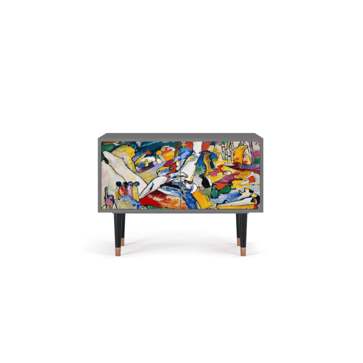 Credenza bassa multicolore 2 porte L 94 cm IMPROVISATION 26 BY WASSILY