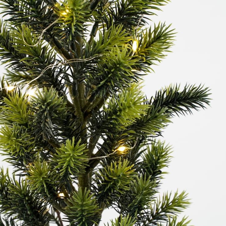 Künstlicher Weihnachtsbaum mit LED-Beleuchtung du Monde 58 Maisons 