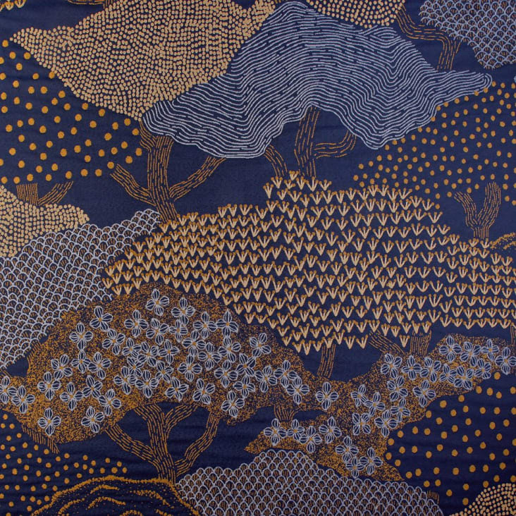 Rideau d'ameublement 140x240cm Bleu marine-HOKKAIDO cropped-2