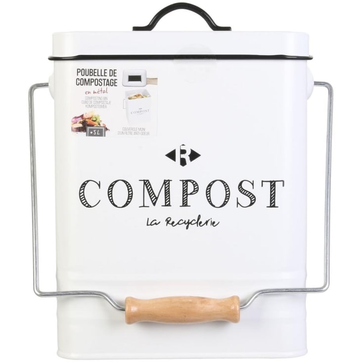 Poubelle à compost – Boutique de décoration – Haus Mode Maison