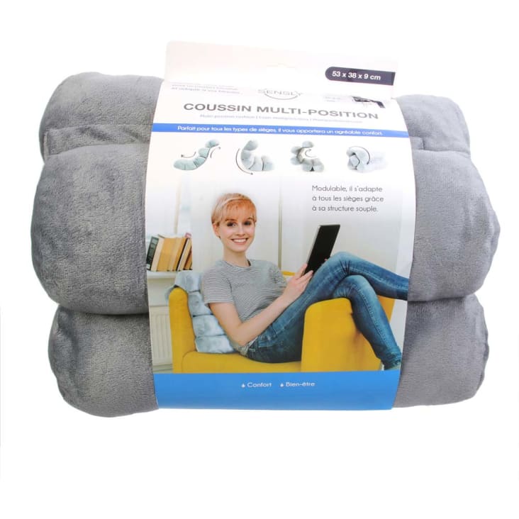 Coussin boudins multiposition confort