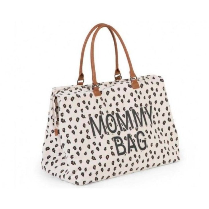 Sac à langer à anses Mommy bag large Canvas leopard-Mommy bag