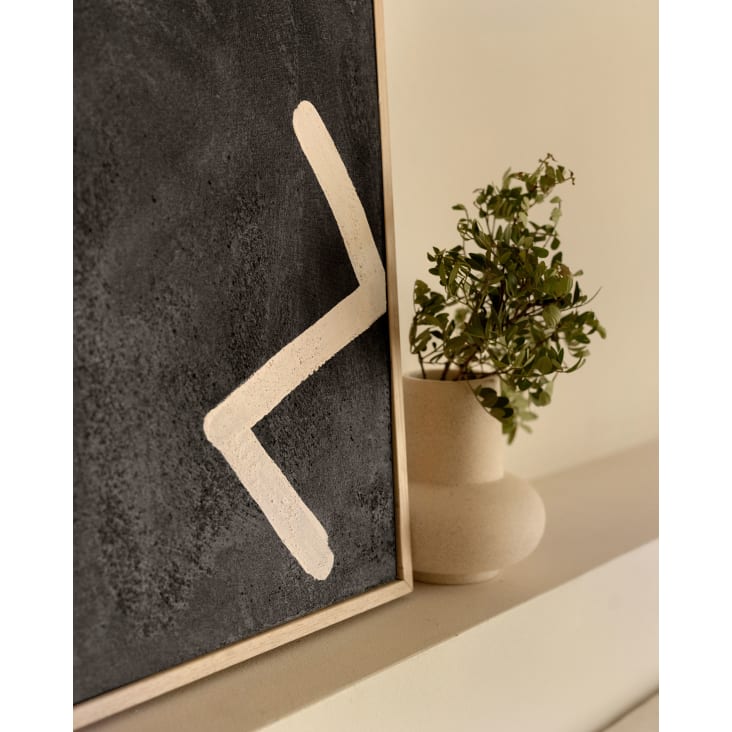 Peinture à L'huile Décorative Faite à La Main Sans Cadre 80x100cm Deva | Maisons Du Monde