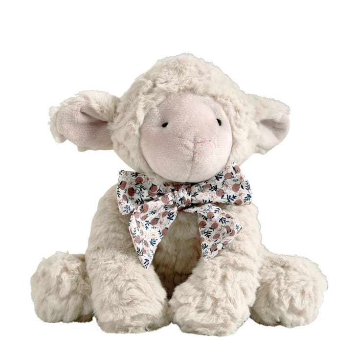 peluche mouton blanc