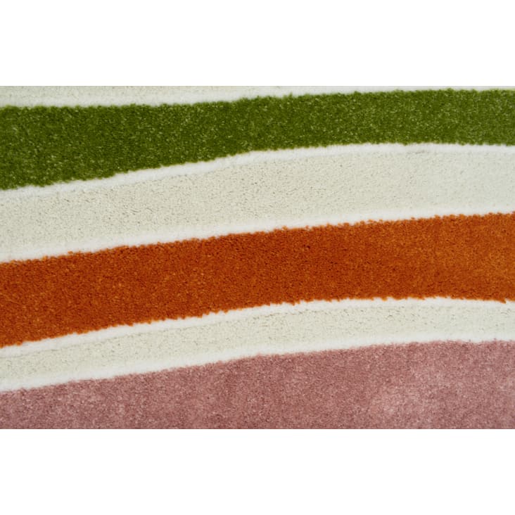 Alfombra gráfica de pelo corto - multicolor - 120x160 cm MEMPHIS