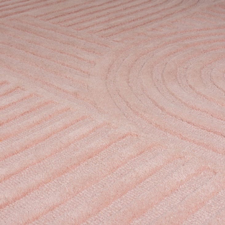 Tapis design 3D zen garden beige naturel Flairs rugs