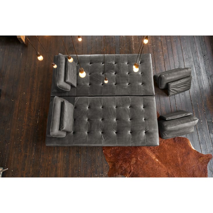 Poundex edda espresso faux 2025 leather adjustable sofa bed