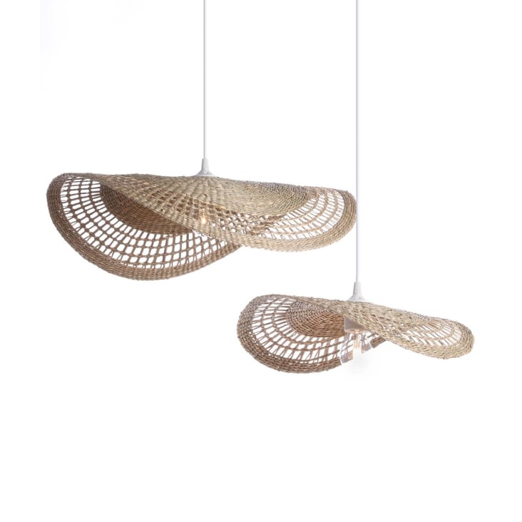 Lampe à poser Atmosphera Lampe jacinthe Sand H40