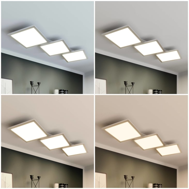 Salon plafonnier LED Décoration rectangulaire moderne éclairage - Chine Plafonnier  LED, plafonnier LED