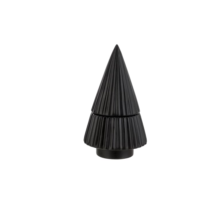 Weihnachtsbaum Windlicht aus Dolomit, 9X9XH16 cm Maisons du Monde