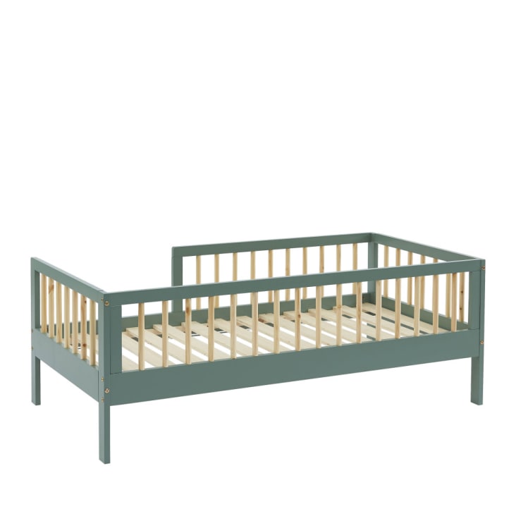 Cadre de lit pour enfant en bois massif avec tiroir 70x140cm - SASHA