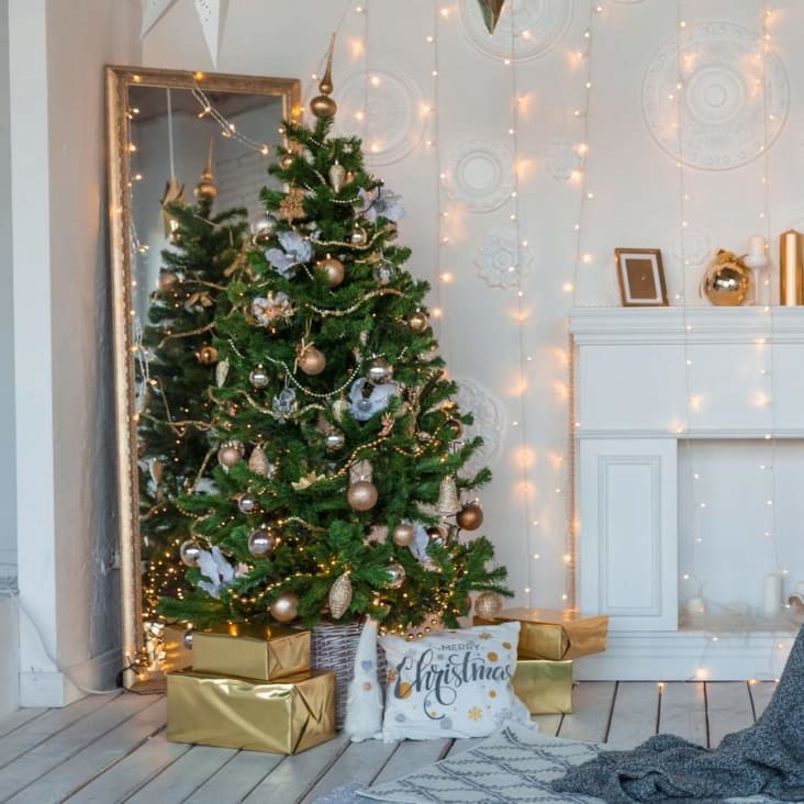 Grand sapin de Noël Eco Home avec sac 240 cm GREEN