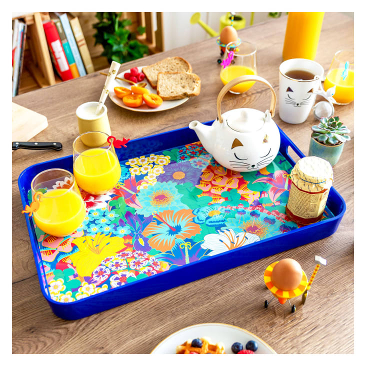 Vassoio Da Portata In Legno Fatto A Mano William Morris - Foto 2