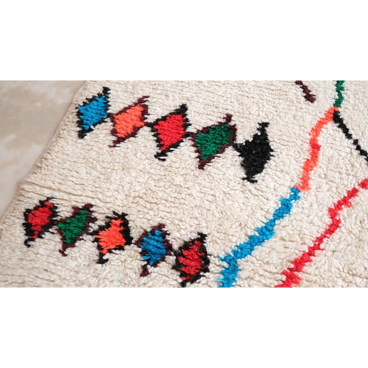BEL TAPPETO ARANCIONE per il tuo salotto, tappeto marocchino fatto a mano  da lana di pecora, tappeto astratto ispirato alla lunga storia berbera  nomade -  Italia