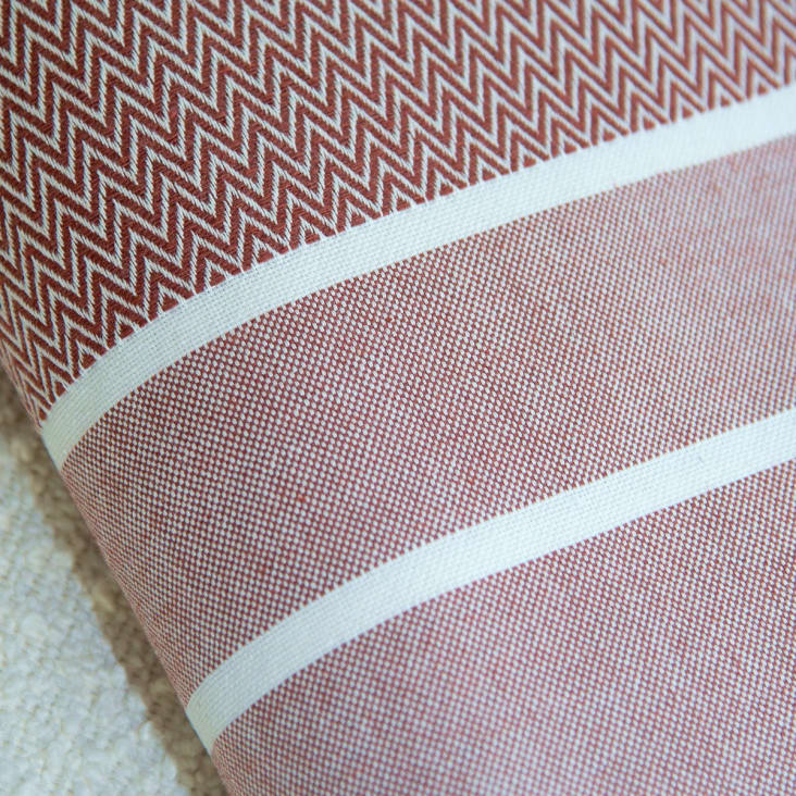 Plaid coton  130x170 tomette-Stockholm cropped-6