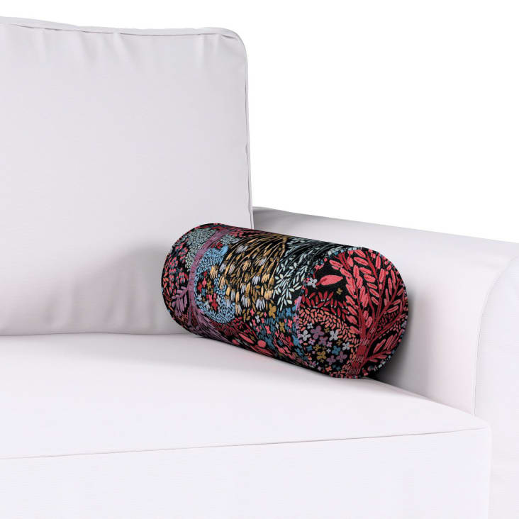 Runde Nackenrolle 60x20cm Gelb - Zylinderkissen Für Sofa & Auto