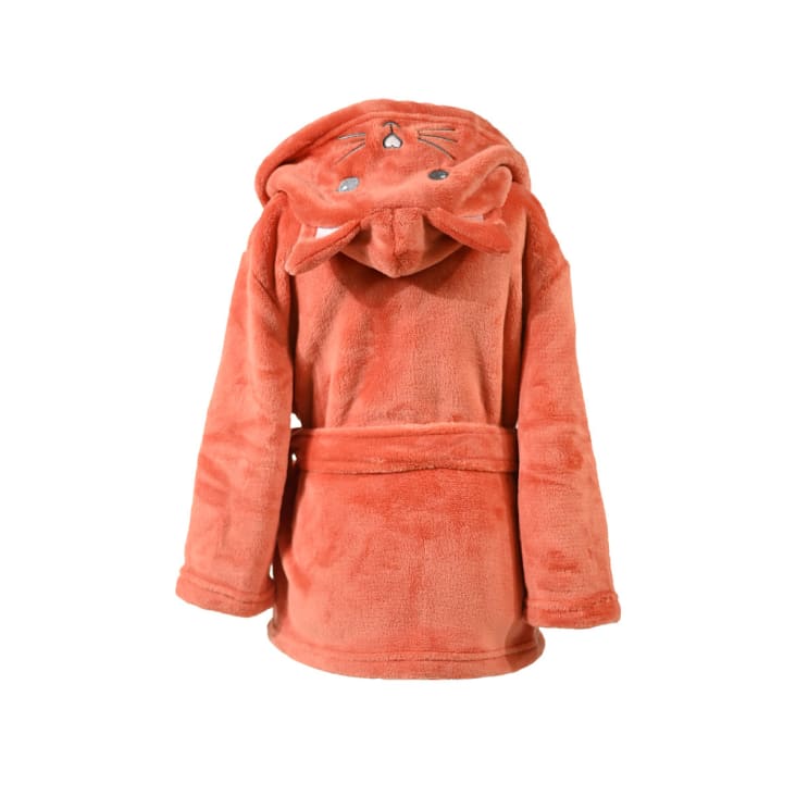 Peignoir enfant polaire doux chaud corail 03 04 ans Baby komo