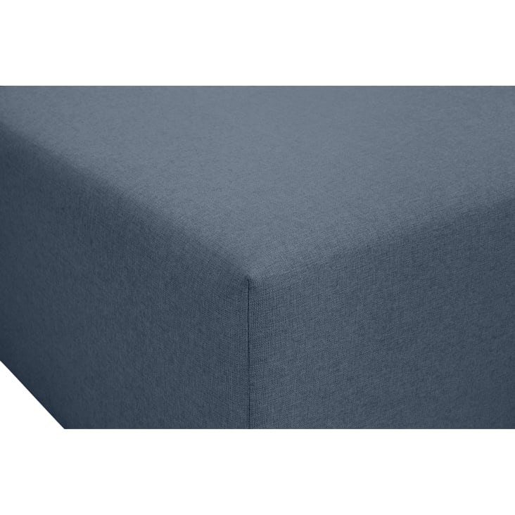Chauffeuse pour canapé modulable en tissu bleu-Pinot cropped-7