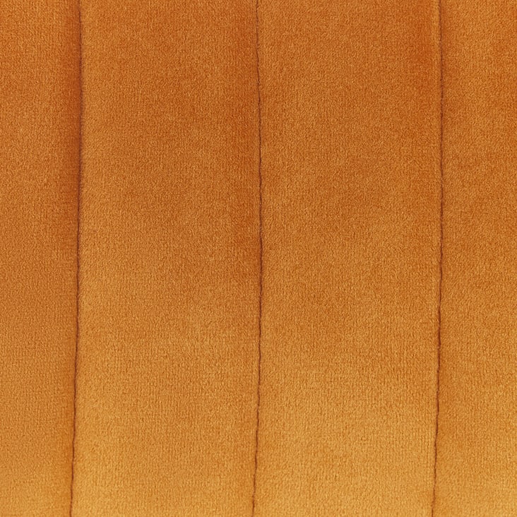 Lot de 2 chaises de salle à manger en velours orange-Sanilac cropped-8