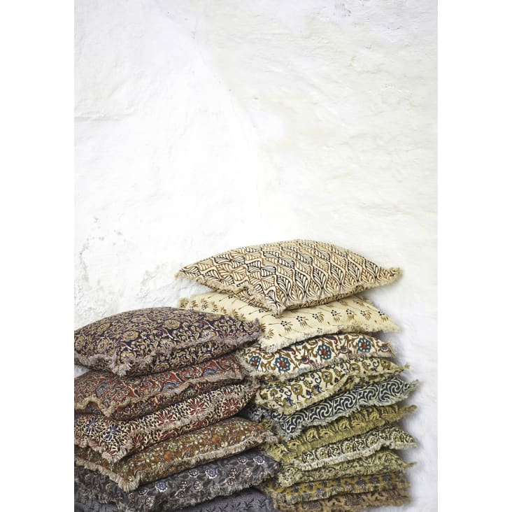 Coussin Coton Beige 50X50 cropped-2