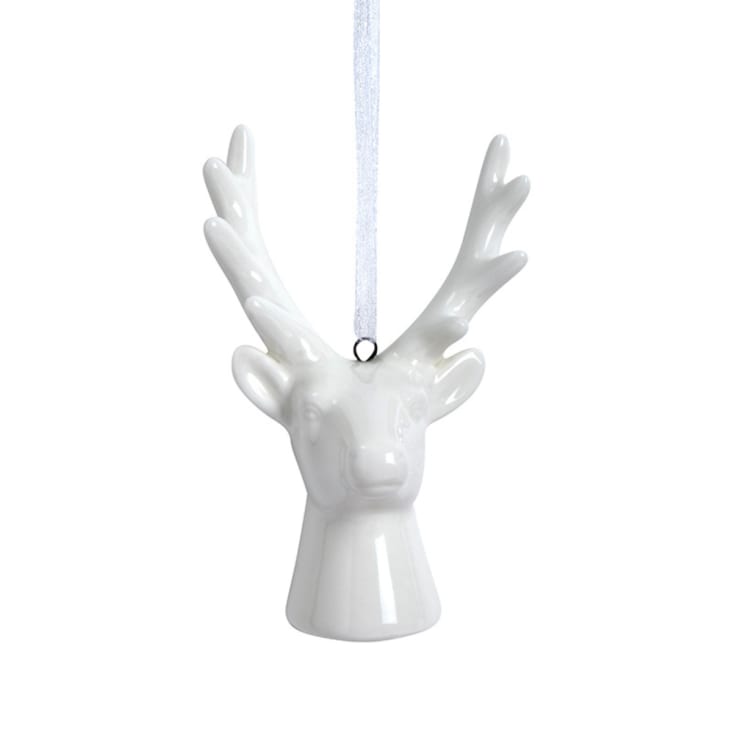 Set Di Statue Di Renne Dorate: Decorazioni Per La Tavola Di Natale